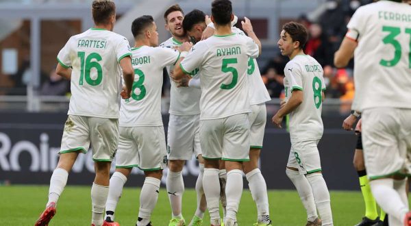 Sassuolo fa festa a San Siro, Milan battuto 3-1