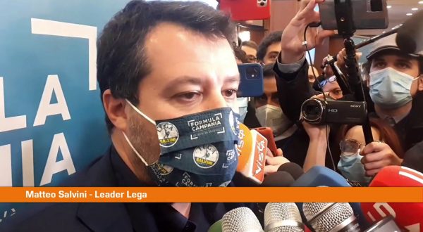 Salvini: “In Campania servono lavoro, infrastrutture e salute”