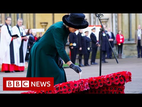 UK gathers for Armistice Day silence in remembrance of deaths in military conflicts – BBC News