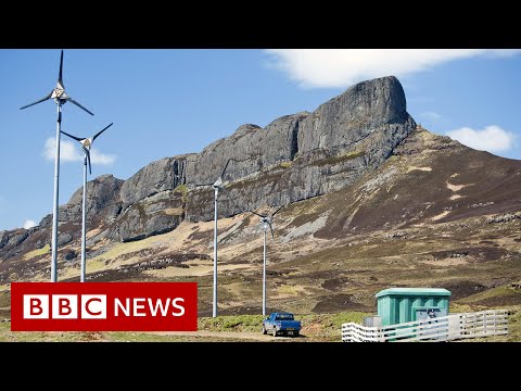 How a tiny Scottish island relies on wind, water, and solar energy – BBC News