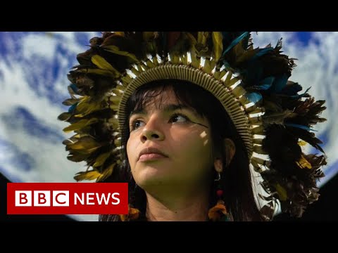 Indigenous climate activist tells delegates, ‘We have no more time’ – BBC News