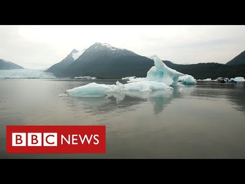 Alaska’s melting glaciers force people from their homes as sea rises – BBC News