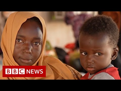 Migrants desperate for help camp on UN’s doorstep – BBC News