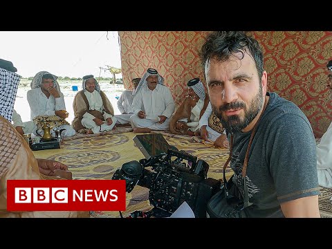 How do you film changing landscapes and people in extreme heat? – BBC News