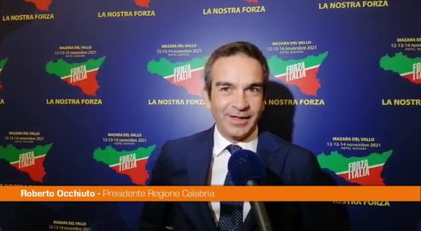 Occhiuto “Spazio politico enorme per Forza Italia”