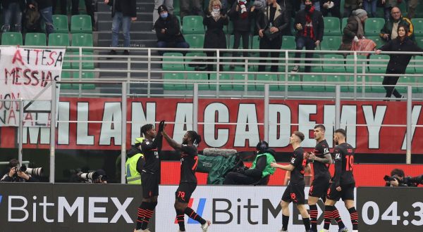 Kessie e Saelemaekers, Milan batte Salernitana 2-0