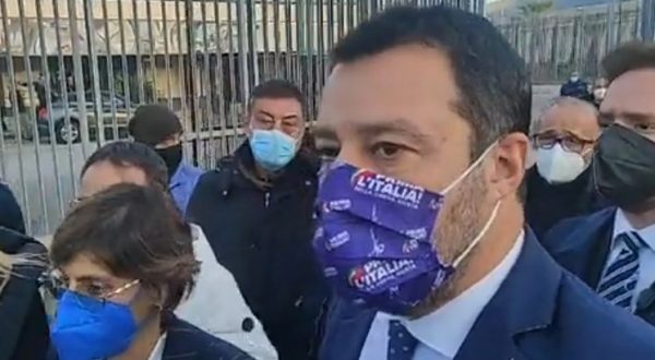 Salvini a Palermo per processo Open Arms “Siamo su Scherzi a Parte?”