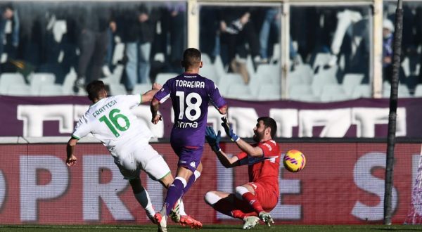 La Fiorentina rimonta il Sassuolo, al “Franchi” finisce 2-2