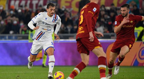 La Roma non supera la Samp, 1-1 all’Olimpico