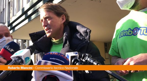 Mancini “Speriamo di fare un regalo agli italiani”