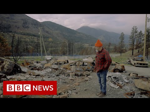 The Canadian town that burnt down in a day – BBC News