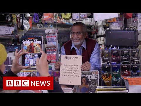 How this iconic Manhattan newsstand survived the Covid pandemic – BBC News