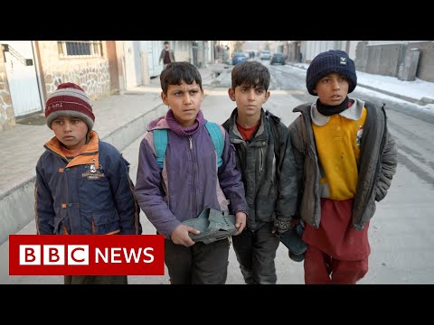 Afghanistan: Children in Kabul working for a piece of bread – BBC News