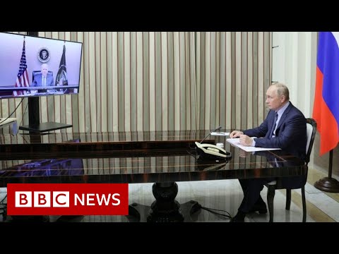 Biden and Putin hold rare video talks amid Russia-Ukraine tensions – BBC News