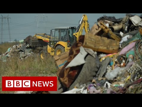 British waste dumped in Romania – BBC News