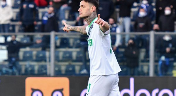 Sassuolo-show, 5-1 a Empoli con Berardi, Raspadori e Scamacca