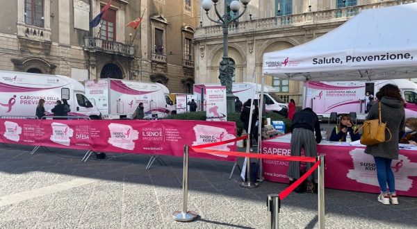 Fa tappa a Catania la “Carovana della Prevenzione” di Komen Italia