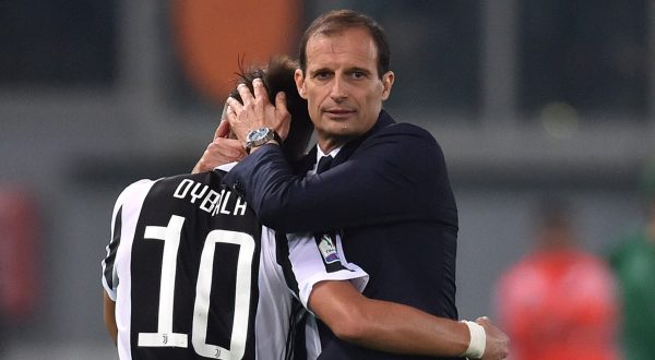 Allegri “Milan-Juve grande sfida, Dybala sereno”