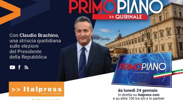 “Primo Piano Quirinale”, dal 24 gennaio lo speciale dell’Italpress