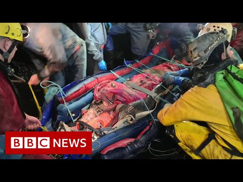 Caver trapped for 54 hours relives survival fight – BBC News