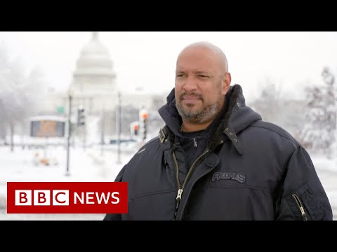 ‘Is this America?’ On duty during the Capitol riot – BBC News