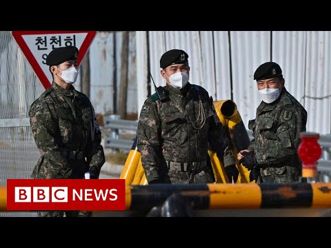 South Korean crosses border into North Korea in apparent rare defection – BBC News