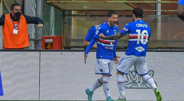 Sampdoria-Sassuolo 4-0, debutto con gol per Sensi