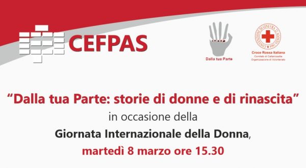 Donne vittime di violenza, l’8 marzo incontro al Cefpas