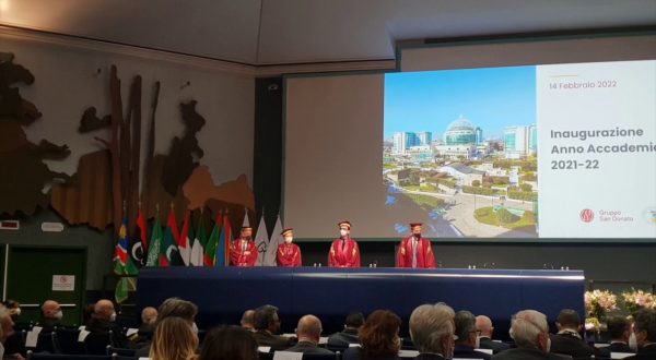 Vita-Salute San Raffaele, inaugurato l’anno accademico