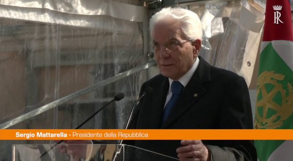 Ucraina, Mattarella: “L’Europa non si piega alla violenza”