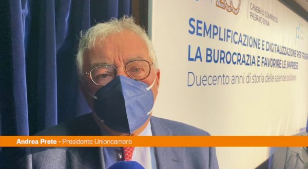 Unioncamere, Prete “Per obiettivi Pnrr serve semplificazione