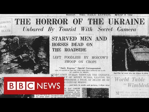 Memories of Ukraine’s Great Famine fuel resentment of Russia – BBC News