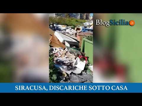 Siracusa, discariche sotto casa