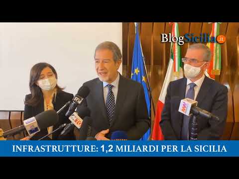 Infrastrutture: 1,2 miliardi per la Sicilia