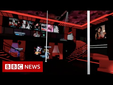 Metaverse app allows kids into virtual strip clubs – BBC News