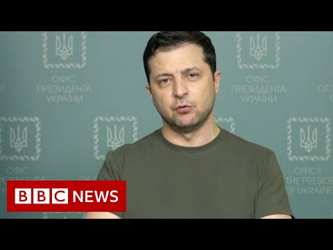 President Zelensky vows Ukraine will ‘fight as long as it takes’ – BBC News