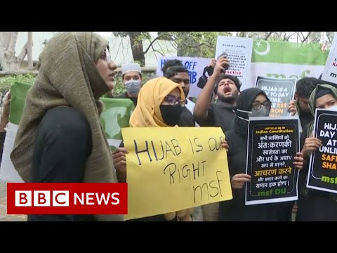 Protests in India as Karnataka state moves to ban hijabs in schools – BBC News