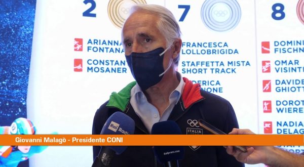 Pechino2022, Malagò “Voto 7,5 alla spedizione olimpica”