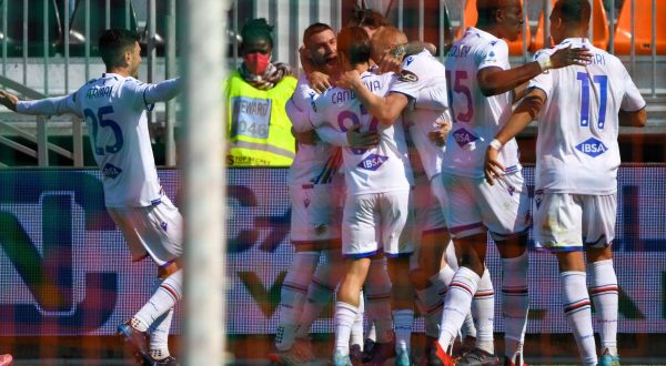 Doppietta di Caputo, la Sampdoria vince 2-0 a Venezia