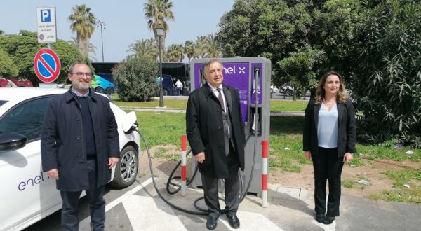 A Palermo una stazione Enel X di ricarica veloce per veicoli elettrici