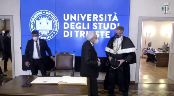 UniTrieste, Mattarella apre l’anno accademico