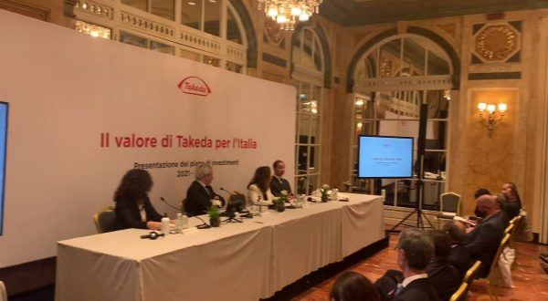 Takeda, in Italia 275 mln di investimenti in 5 anni