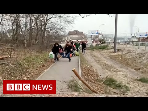 Ukraine anger as Putin offers evacuation routes to Russia – BBC News