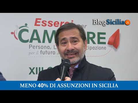 Meno 40% di assunzioni in Sicilia