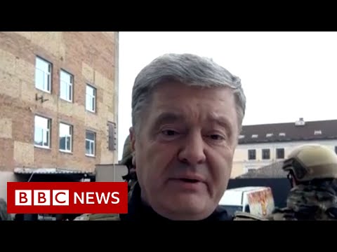 Ukraine’s ex-president Poroshenko makes plea for fighter planes – BBC News