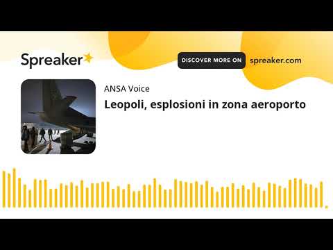 Leopoli, esplosioni in zona aeroporto