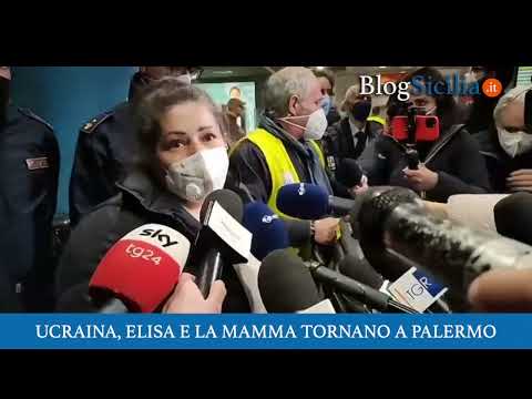 Ucraina, Elisa e la mamma tornano a Palermo