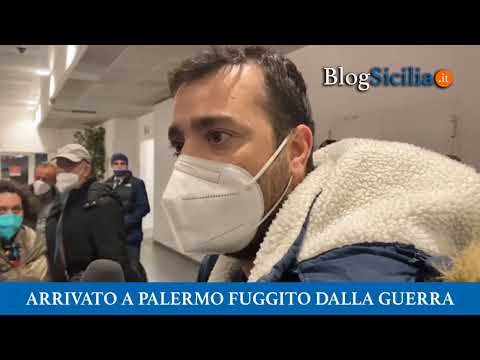 Arrivato a Palermo fuggito dalla guerra