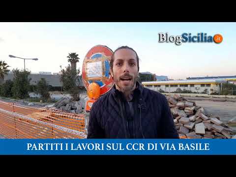 Partiti i lavori sul CCR di via Basile