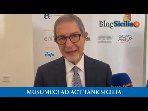 Musumeci ad Act Tank Sicilia